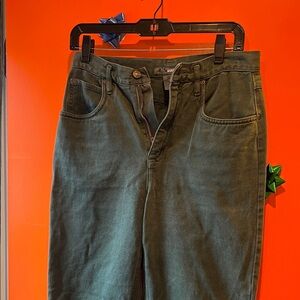 Lizwear Green Denim Jeans